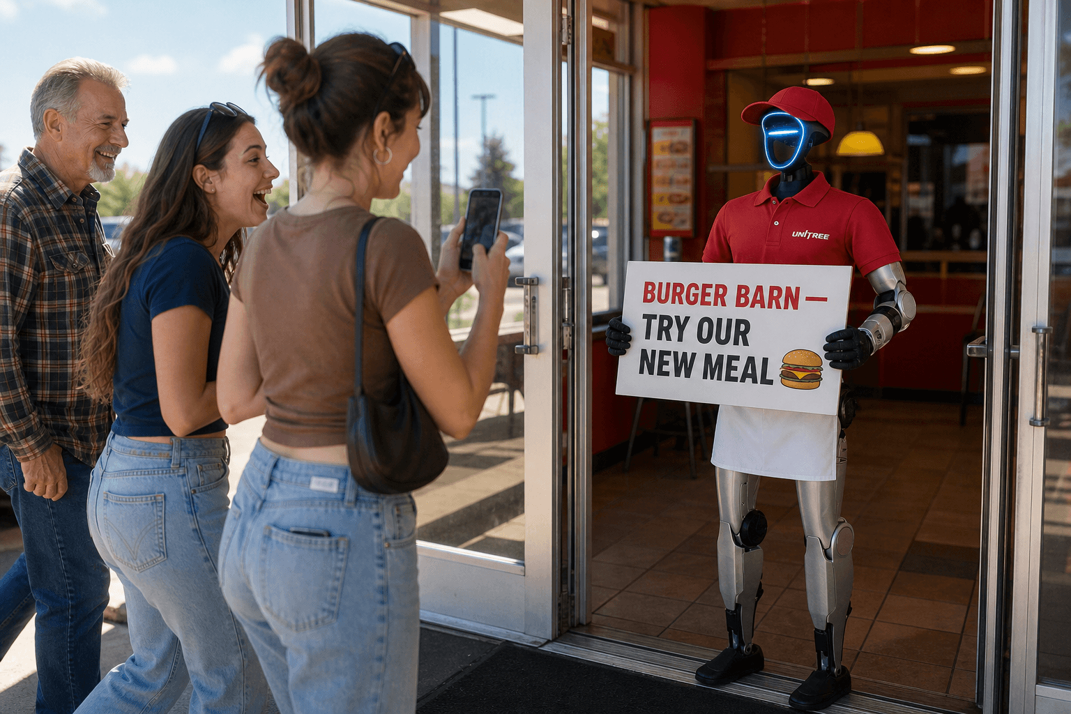 Promo at the door